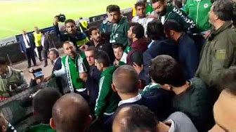 Ahmet Davutoğlu Konyaspor Nalçacılılar Tribününde !