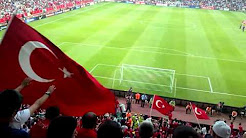 Türkiye hollanda maçı mehter marşıyla beraber taraftarımız