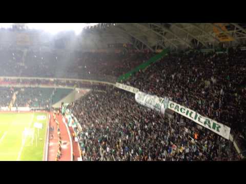 Konyaspor Galatasaray 2014 Nalçacılılar her zaman her yerde en büyük Konya