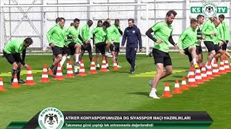 Atiker Konyaspor’umuz günü yaptığı tek antrenmanla değerlendirdi