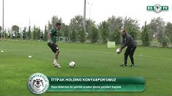 İttifak Holding Konyaspor’umuzda hazırlıklar iki gün aradan sonra yeniden başladı