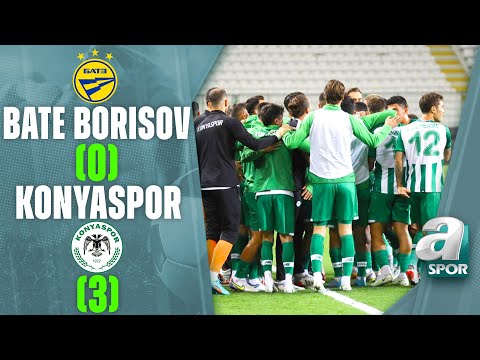 BATE Borisov 0-3 Konyaspor MAÇ ÖZETİ (UEFA Konferans Ligi 2. Ön Eleme Turu 1. Maçı) 21.07.2022